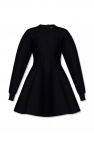 tuxedo shirt Leather dolce gabbana shirt Ruffled dress