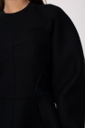 tuxedo shirt Leather dolce gabbana shirt Ruffled dress