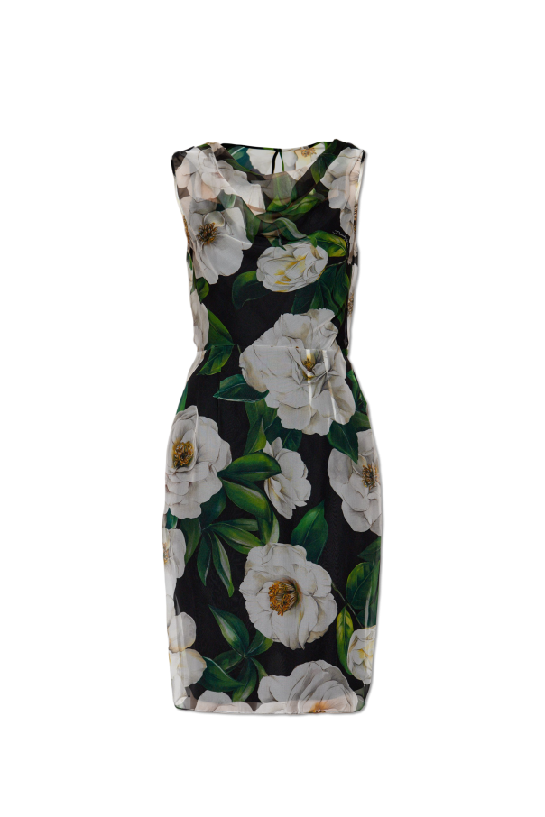 Sleeveless silk dress od Dolce & Gabbana