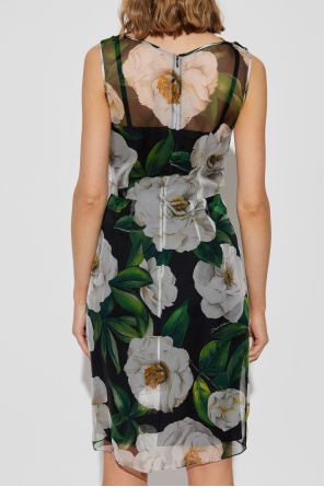 Dolce & Gabbana Ärmelloses Seidenkleid