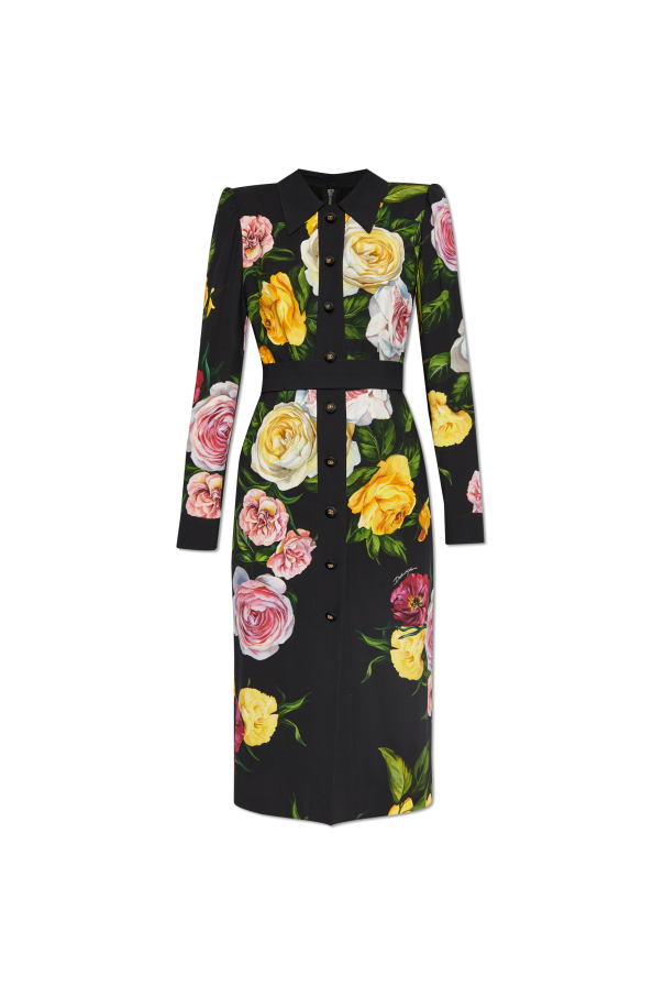 Dress with floral pattern, zdjęcie 1 Dress with floral pattern od Dolce & Gabbana