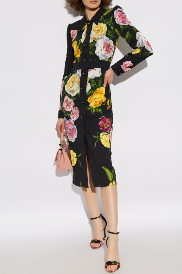Dolce & Gabbana Kleid mit Blumenmuster
