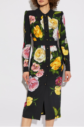 Dolce & Gabbana Kleid mit Blumenmuster