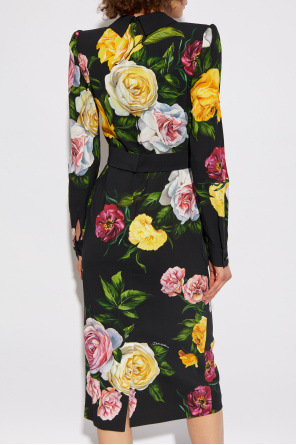 Dolce & Gabbana Kleid mit Blumenmuster