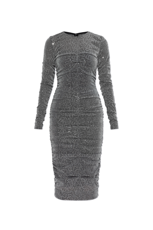 Sequined dress with draping, zdjęcie 1 Sequined dress with draping od Dolce & Gabbana