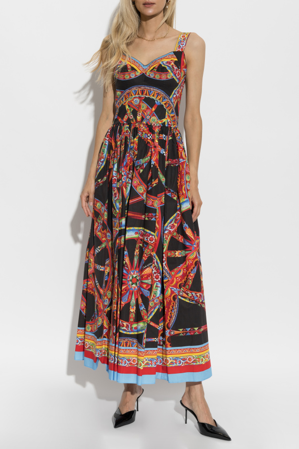 Dolce & Gabbana Dress with 'Carretto' print