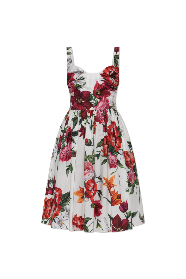 Floral motif dress od Dolce & Gabbana