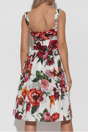 Dolce & Gabbana Floral motif dress