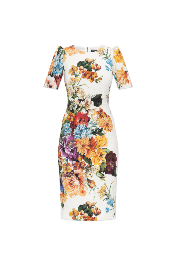 Floral motif dress od Dolce & Gabbana