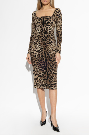Dolce & Gabbana Dress with animal print