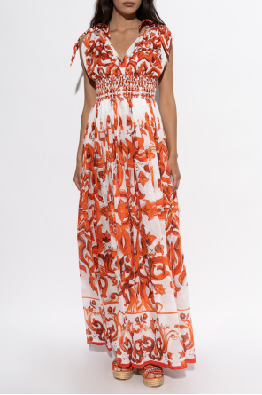 Dolce & Gabbana Dress with 'Majolica' print