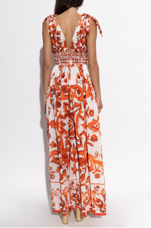 Dolce & Gabbana Dress with 'Majolica' print