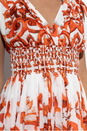 Dolce & Gabbana Dress with 'Majolica' print