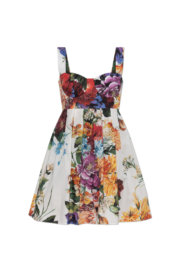 Floral motif dress od Dolce & Gabbana