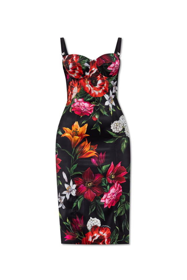 Dress with floral motif od Dolce & Gabbana