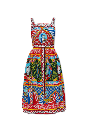 Dress with Caretto pattern