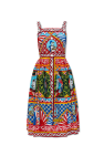 Dolce & Gabbana MULTICOLOUR Dress with Caretto pattern