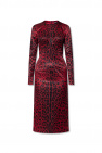 Tecnologias Dolce & gabbana 733448 Top Seda Dress with animal-motif