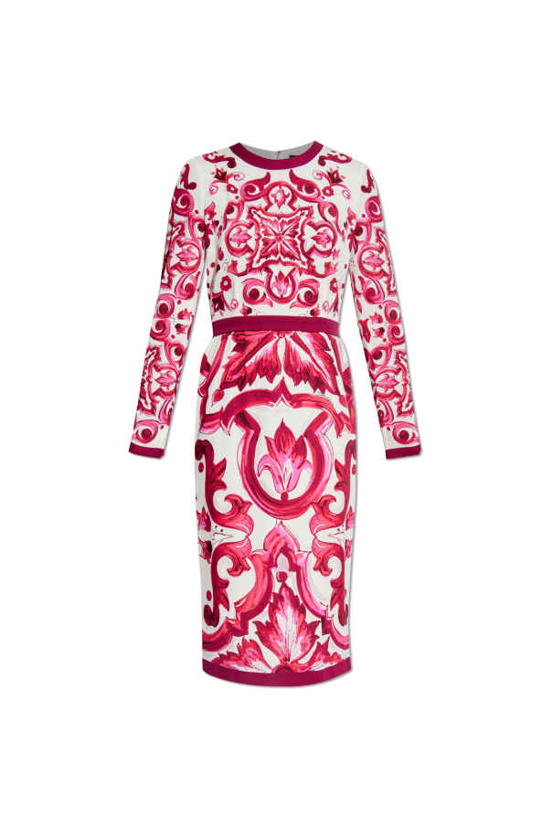 Dolce & Gabbana Dress with Majocila pattern