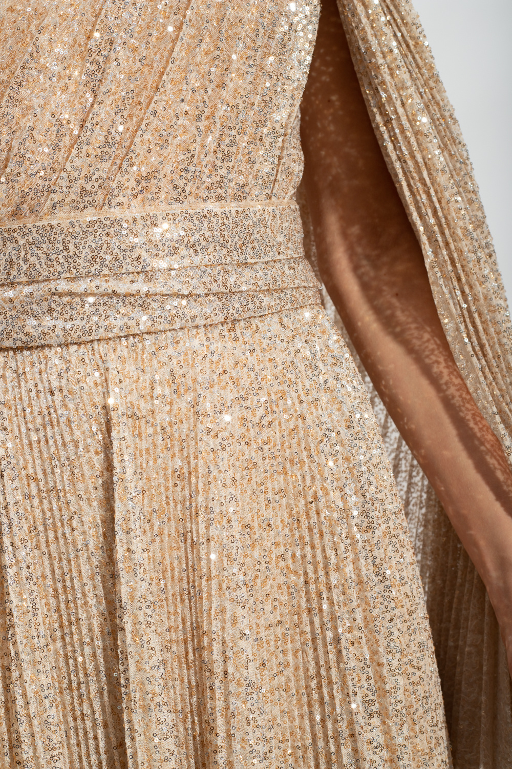 Dolce & Gabbana Sequinned one-shoulder dress