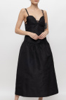 Ganni BLACK Dress in recycled fabric