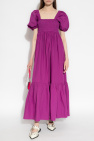 Ganni Dress with puff sleeves