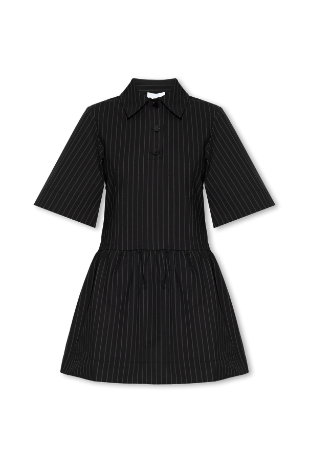 Ganni Pinstripe dress