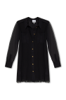 balmain black long-sleeve sweatshirt