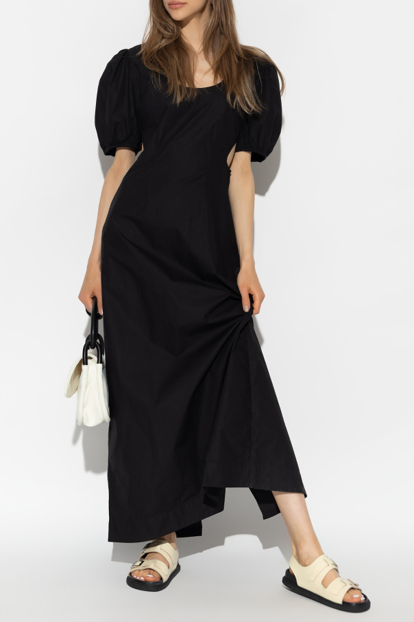 Ganni Dress with puff sleeves