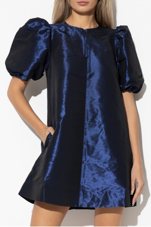 Ganni Dress with puff sleeves