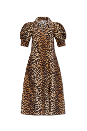 Dress with animal motif