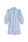 Ganni Striped pattern dress
