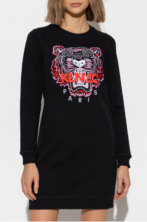 Kenzo Logo-embroidered dress