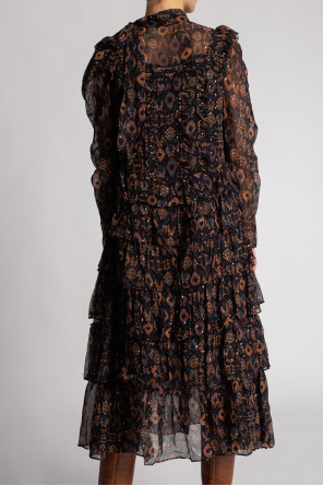 Ulla Johnson Silk ruffled dress
