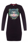 Kenzo Tiger head sweatshirt dress