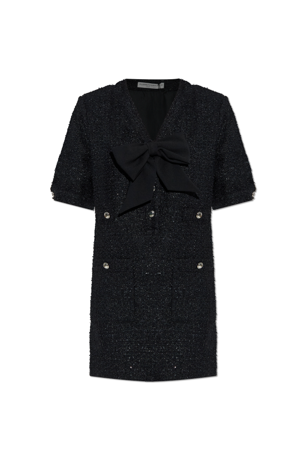 Tweed dress with a bow od Alessandra Rich