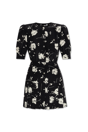 Floral motif dress