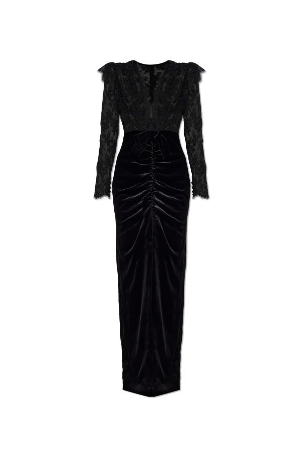 Dress with lace top od Alessandra Rich