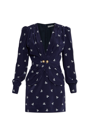 Vestido con estampado decorativo