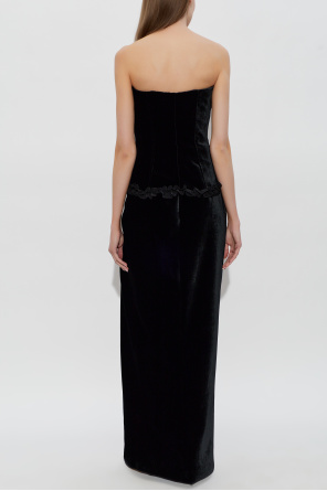 Alessandra Rich Sukienka z odkrytymi ramionami
