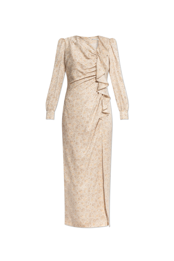 Silk dress with a slit od Alessandra Rich