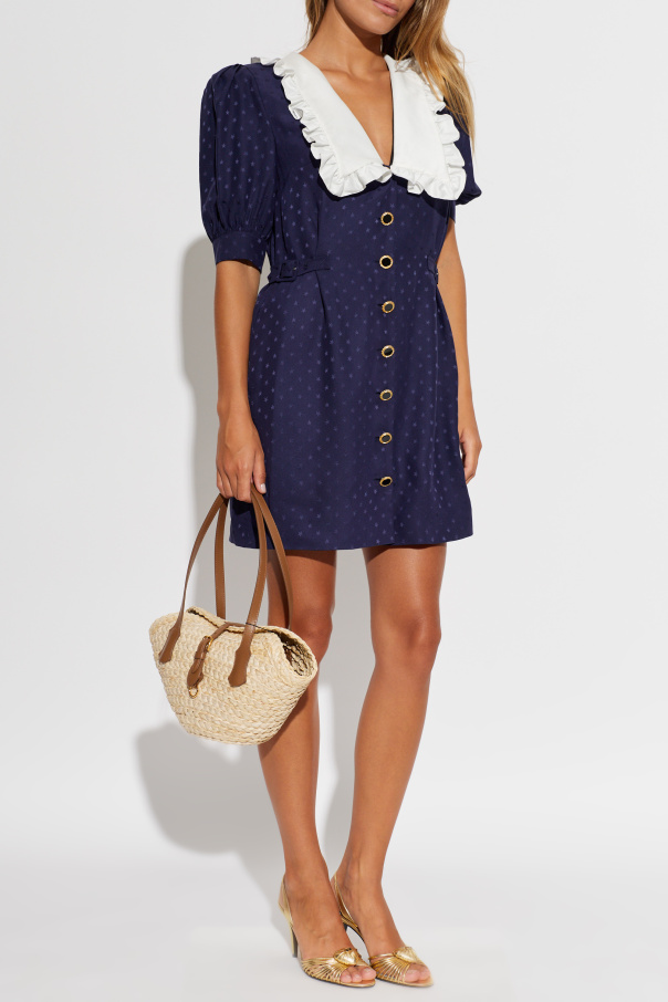 Alessandra Rich Vestido com estrelas
