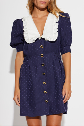 Alessandra Rich Vestido com estrelas