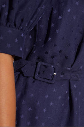 Alessandra Rich Vestido com estrelas