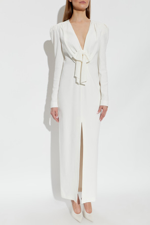 Alessandra Rich Dress with a decorative bow