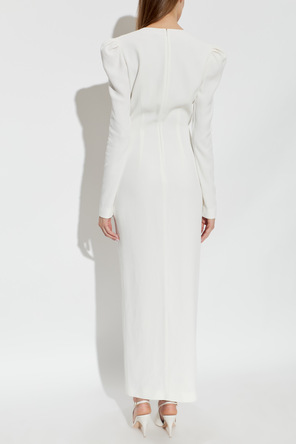 Alessandra Rich Dress with a decorative bow