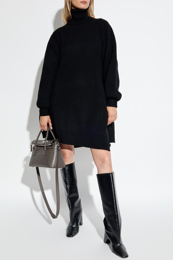 Yohji Yamamoto Dress with polo neck