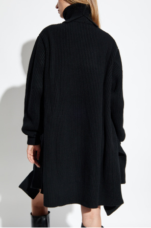 Yohji Yamamoto Dress with polo neck