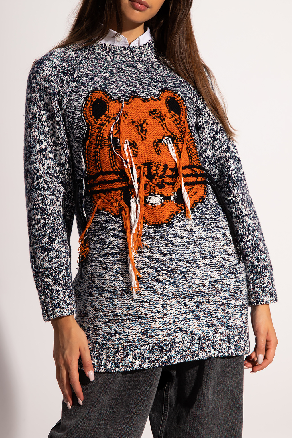 Kenzo sweater Standard with tiger head