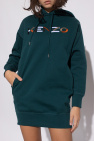 Kenzo Long HEAD hoodie with logo